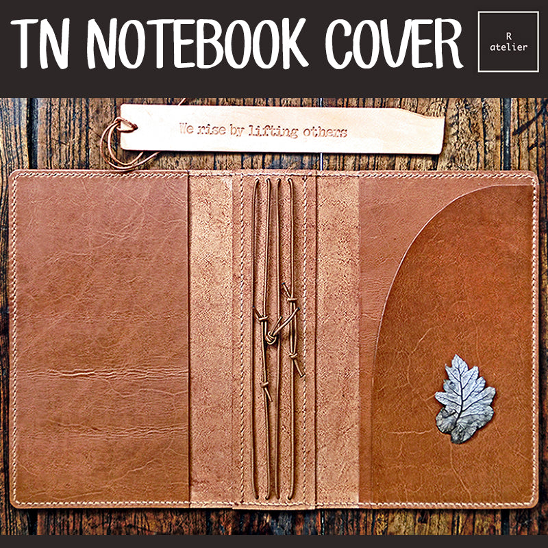 R.atelier A5 TN Leather Notebook Journal Cover Folio