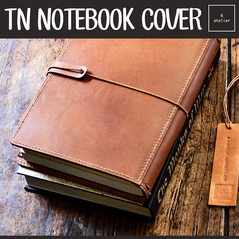 R.atelier A5 TN Leather Notebook Journal Cover Folio