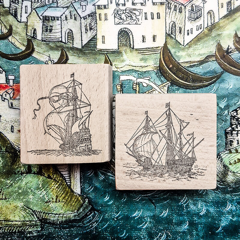The Age of Discovery Junk Journaling Ephemera Scrapbooking Box