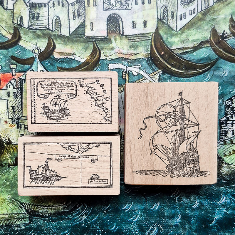 The Age of Discovery Junk Journaling Ephemera Scrapbooking Box