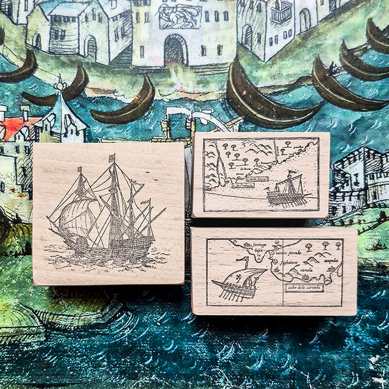 The Age of Discovery Junk Journaling Ephemera Scrapbooking Box