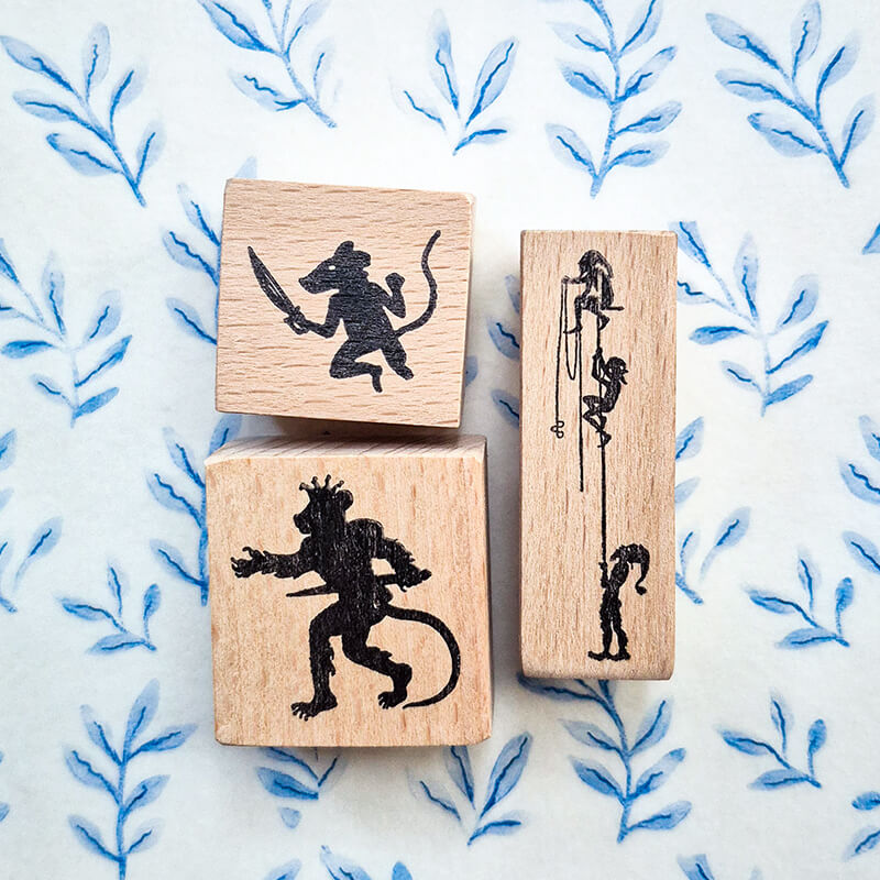 Nutcracker Story Christmas Tale Scrapbooking Wooden Stamp