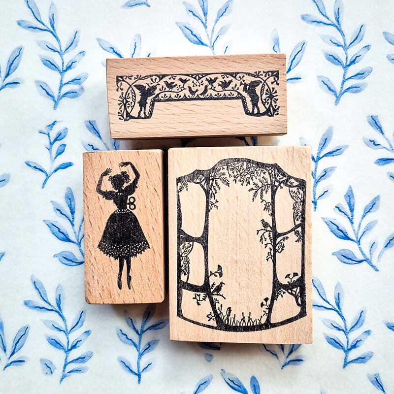 Nutcracker Story Christmas Tale Scrapbooking Wooden Stamp