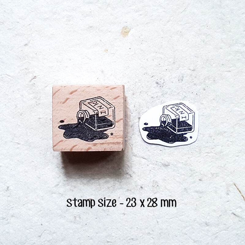 Retro Typewriters Scrapbooking Wooden Stamp