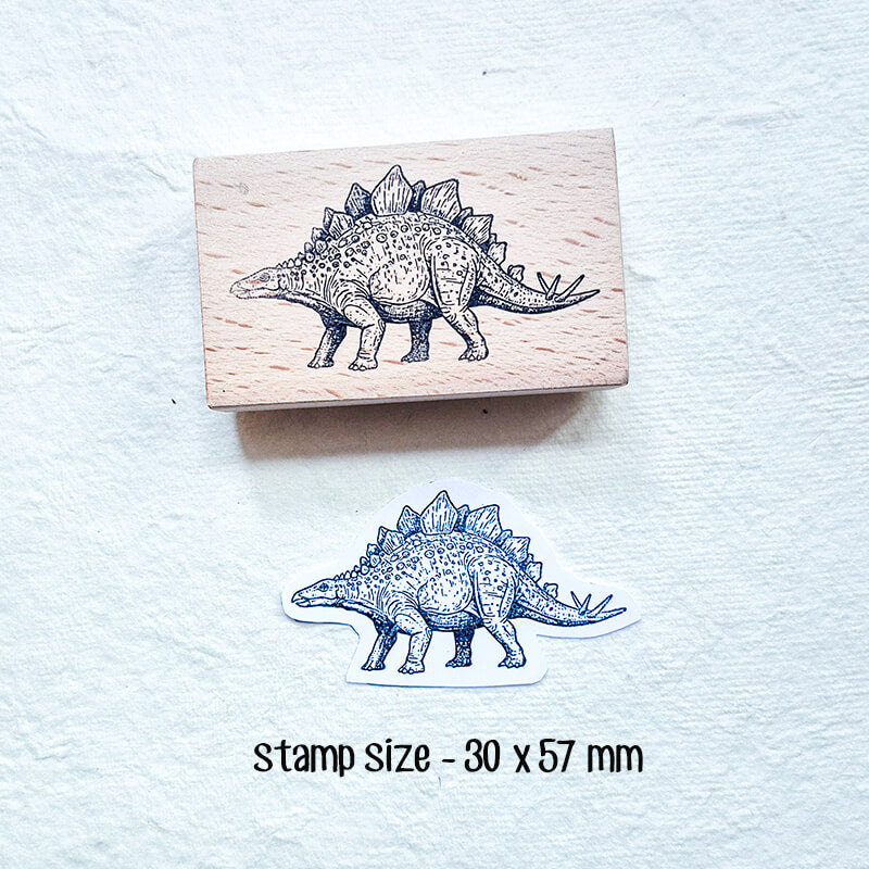 Dinosaurs Jurassic World Natural History Scrapbooking Wooden Stamp