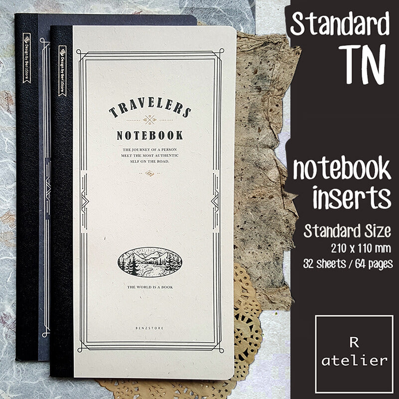 Ink Proof Paper TN Notebook Inserts (Pack of 3)