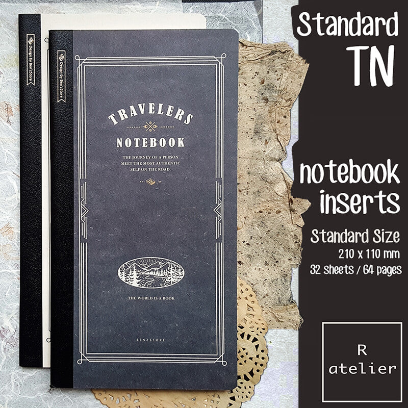 Ink Proof Paper TN Notebook Inserts (Pack of 3)