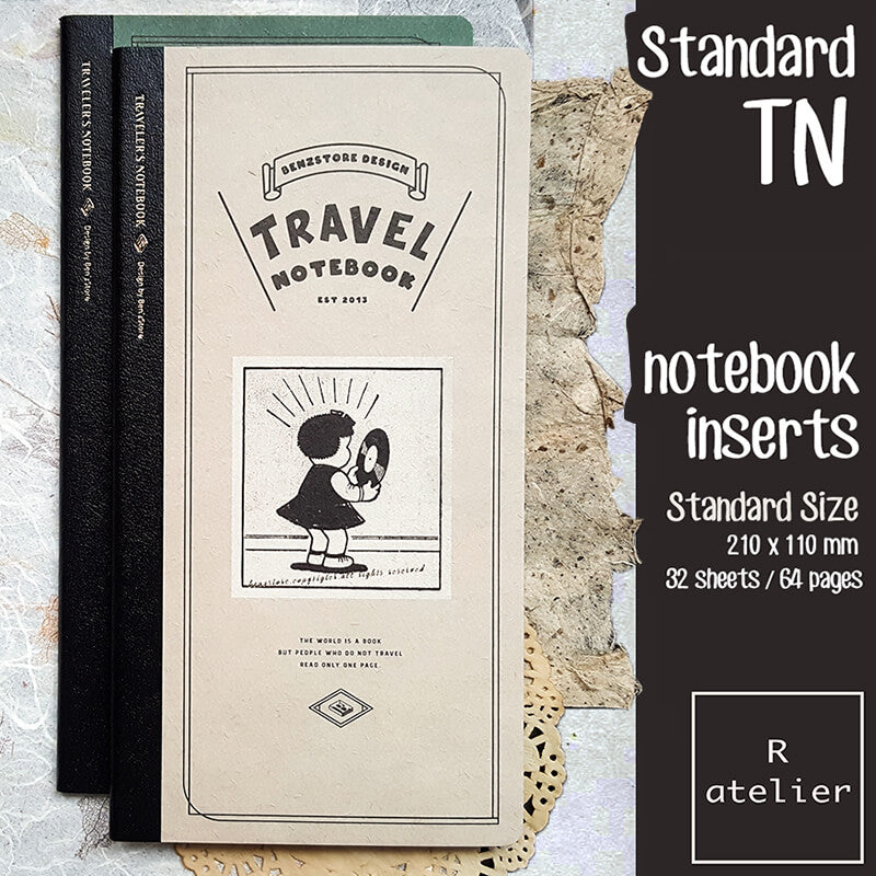 Ink Proof Paper TN Notebook Inserts (Pack of 3)