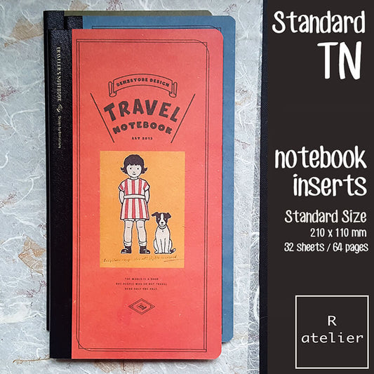 Ink Proof Paper TN Notebook Inserts (Pack of 3)