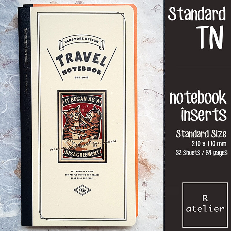 Ink Proof Paper TN Notebook Inserts (Pack of 3)