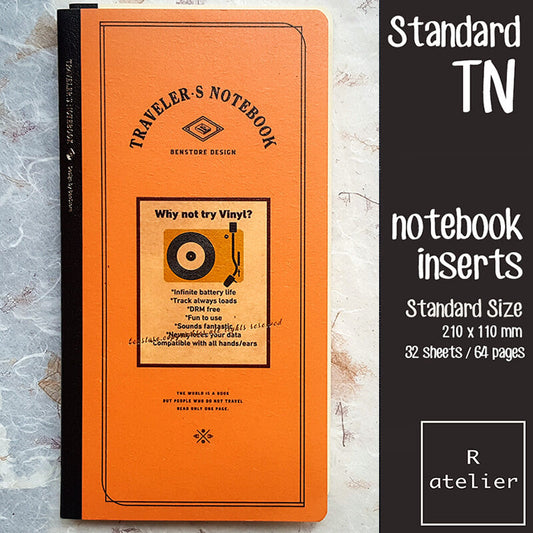 Ink Proof Paper TN Notebook Inserts (Pack of 3)