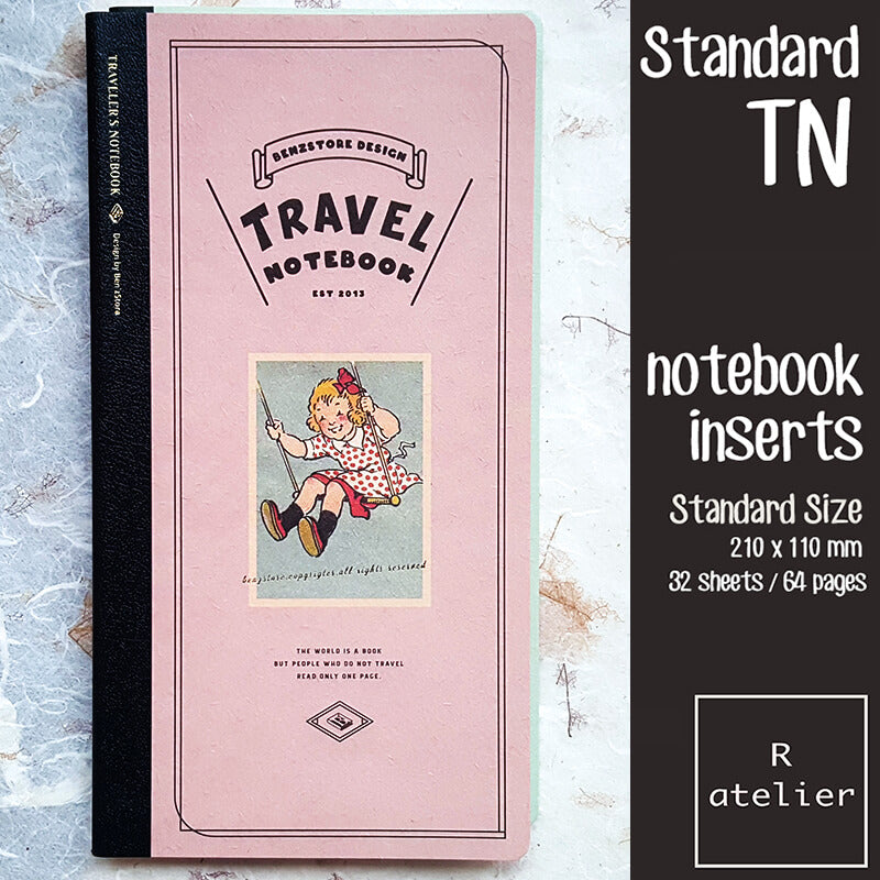 Ink Proof Paper TN Notebook Inserts (Pack of 3)