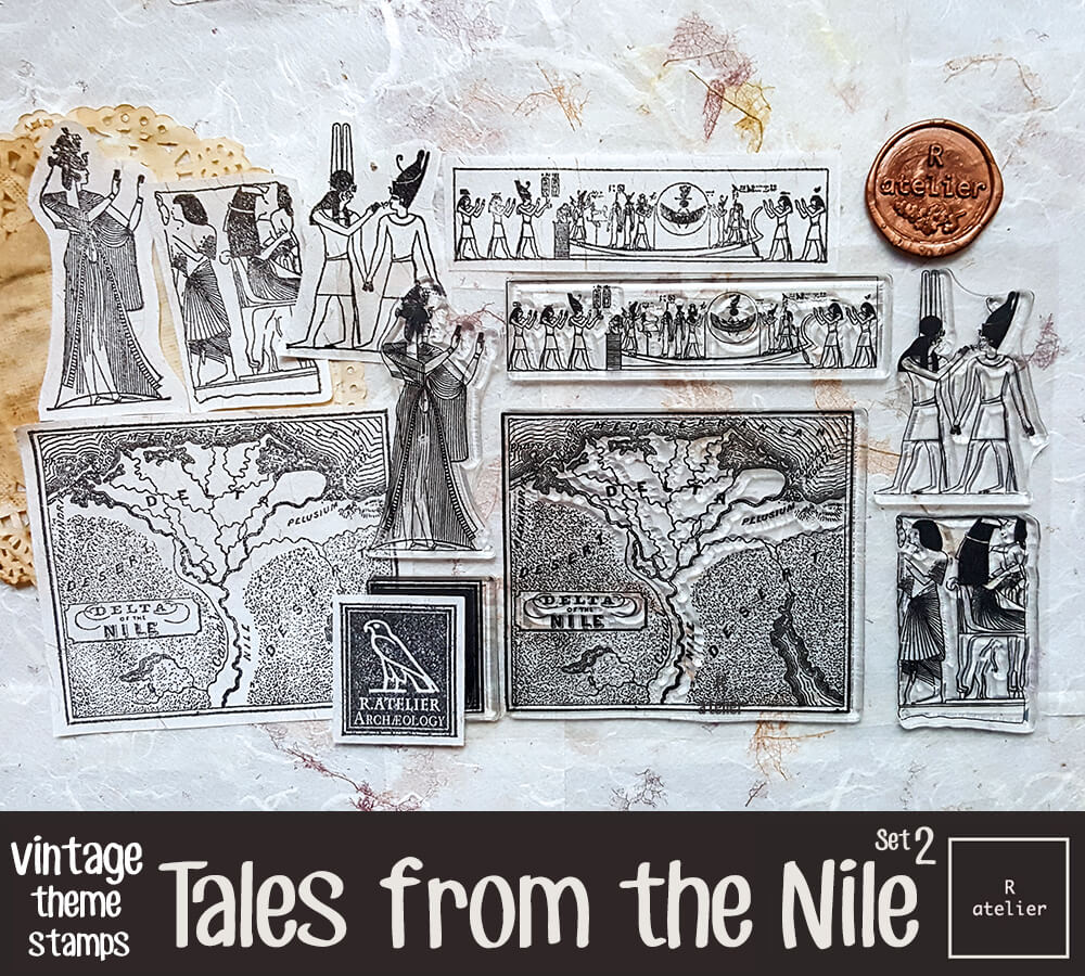 Tales from the Nile (Set 2) | Cling Stamps Set