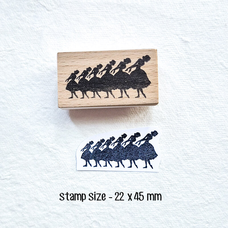 Nutcracker Story Christmas Tale Scrapbooking Wooden Stamp