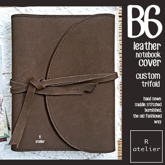 R.atelier B6 Stalogy Trifold Leather Cover