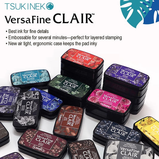 Tsukineko VersaFine Clair Waterproof Pigment Ink Pads