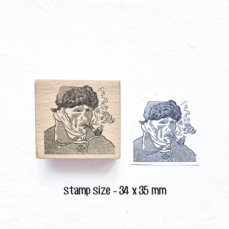 Modern Art Artists Scrapbooking Stamp