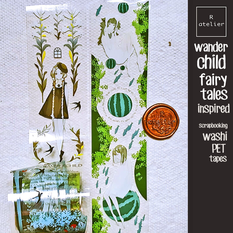 wanderchild Scrapbooking PET Washi Tape