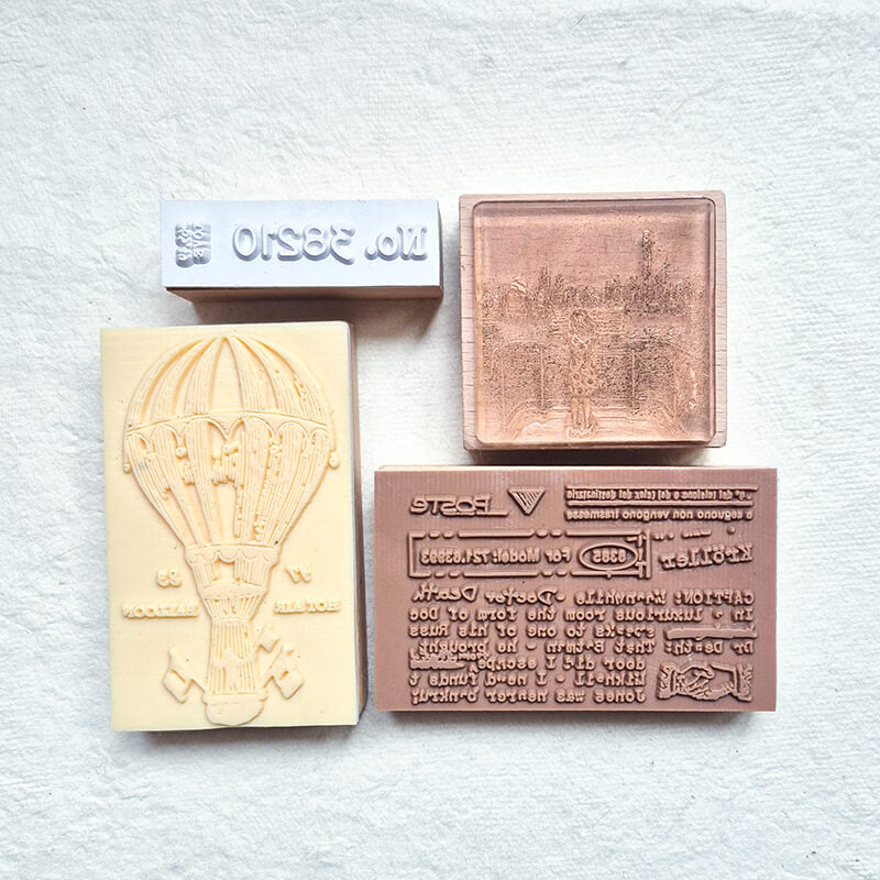 Bargain Pre-loved Scrapbooking Wooden Stamps