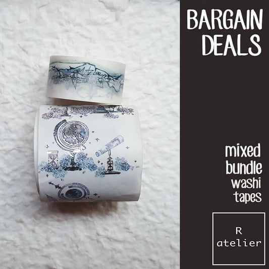 Mixed Bundle Scrapbooking Washi Tapes (Bargain Deals)