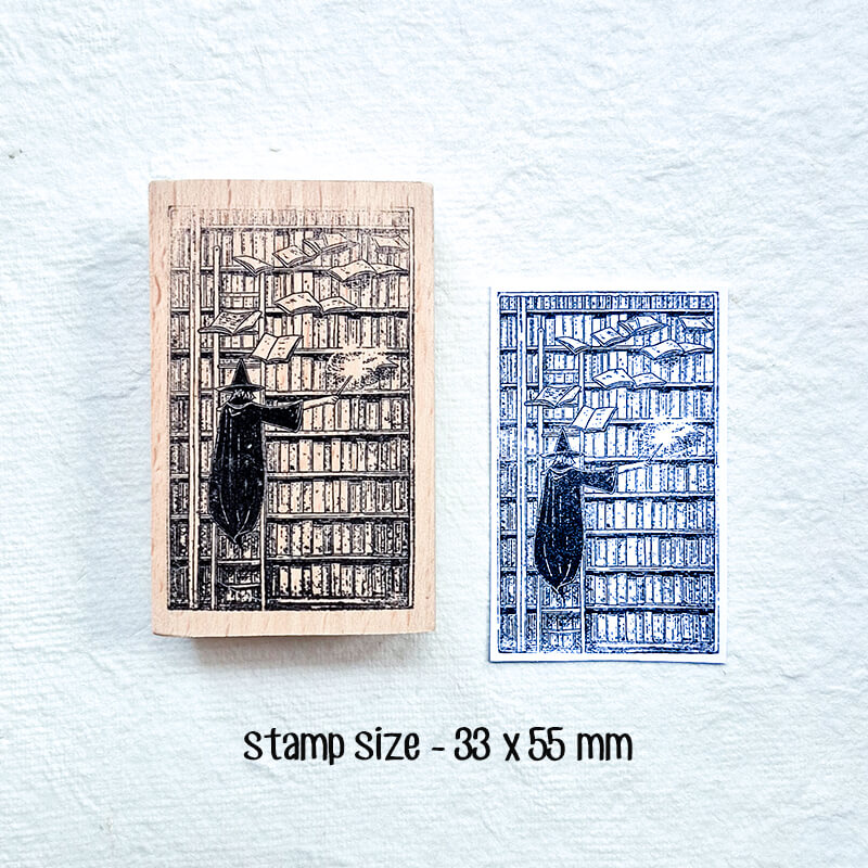 Wizard & Knight, Dungeons & Dragons Fantasy World Scrapbooking Stamp