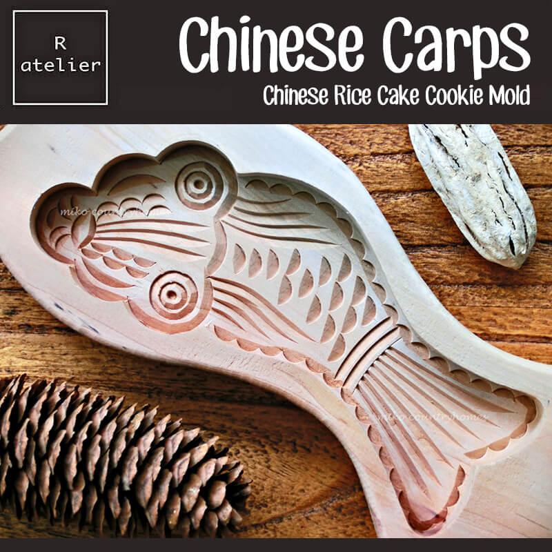 Chinese Carp Chinese Rice Cake Cookie Mold