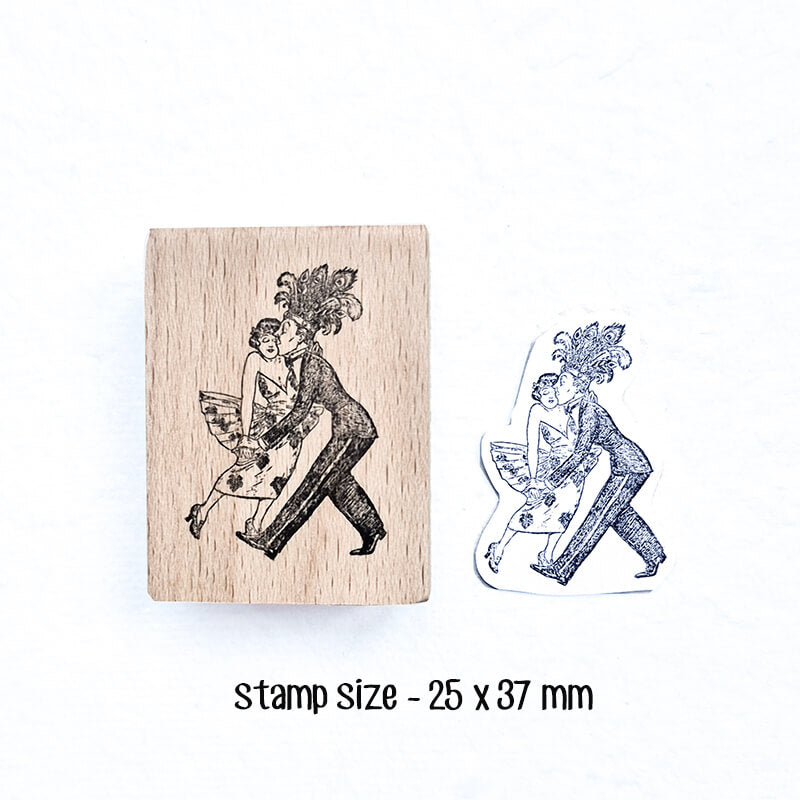 New York Roaring 20s Jazz Broadway Gatsby Scrapbooking Wooden Stamp