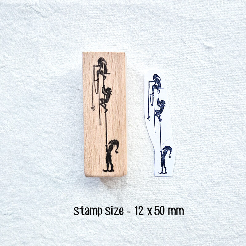 Nutcracker Story Christmas Tale Scrapbooking Wooden Stamp