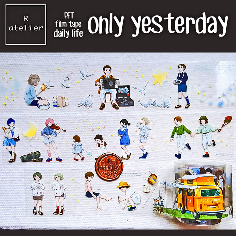 only yesterday PET Scrapbooking Washi Tape