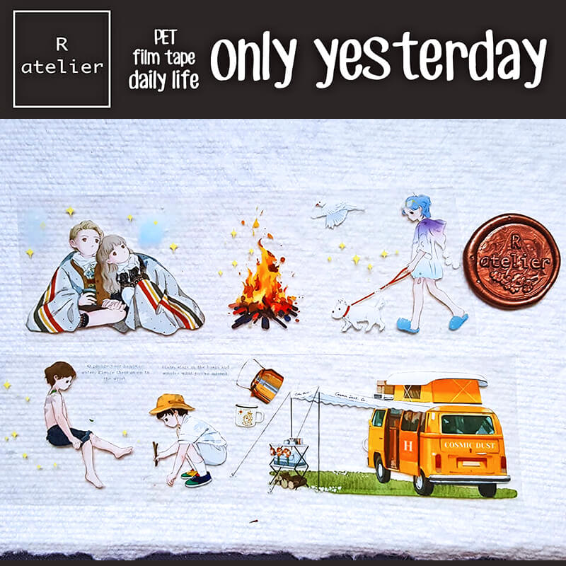 only yesterday PET Scrapbooking Washi Tape