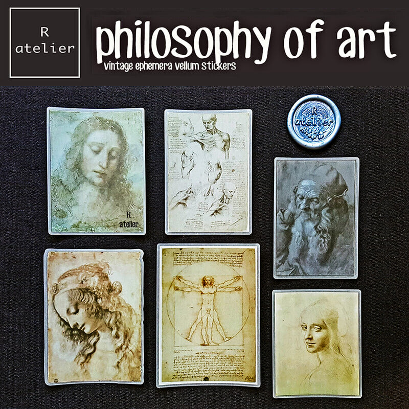 philosophy of art | Scrapbooking Vellum Stickers