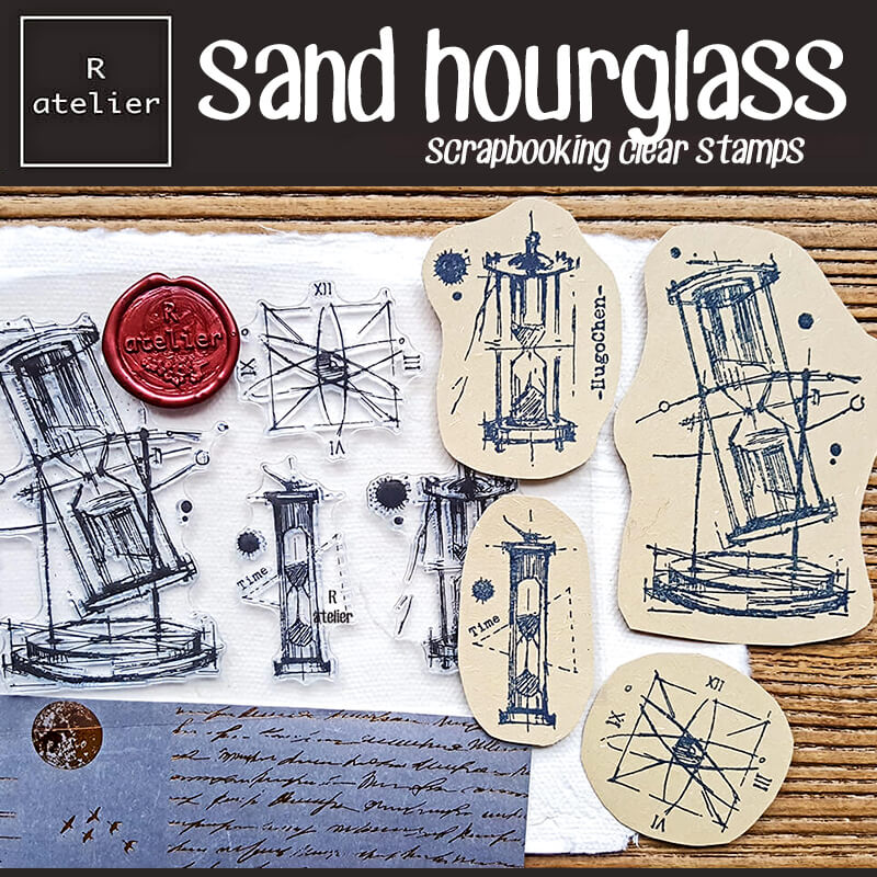 scientific instruments Scrapbooking Clear Stamps