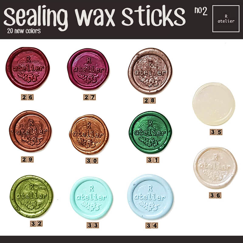 Wax Sealing Sticks for Wax Seal Stamps Value Pack