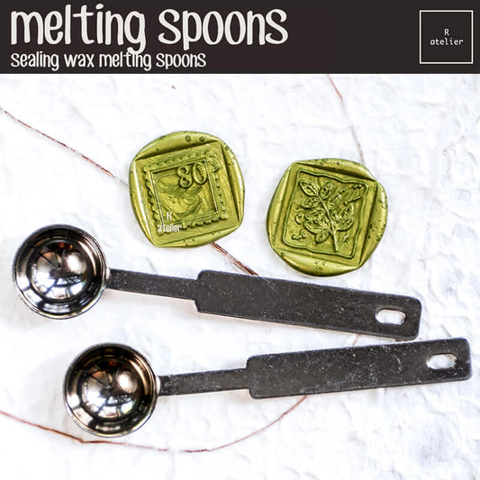 Sealing Wax Melting Spoons for Wax Seal Stamps