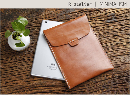 Handmade iPad Mini Leather Sleeve | Tablet Portfolio / Case / Sleeve