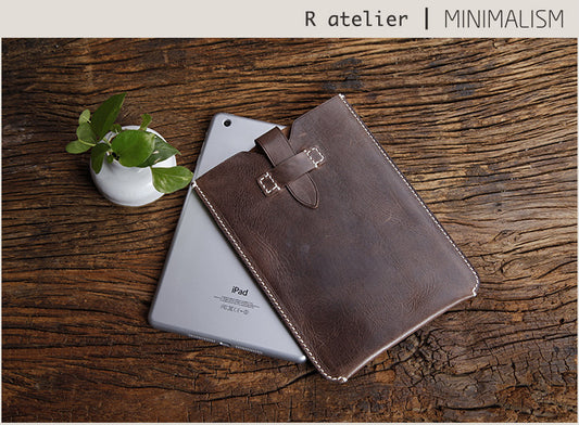 Handmade iPad Mini Leather Sleeve | Tablet Portfolio / Case / Sleeve