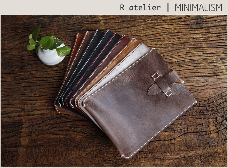 Handmade iPad Mini Leather Sleeve | Tablet Portfolio / Case / Sleeve