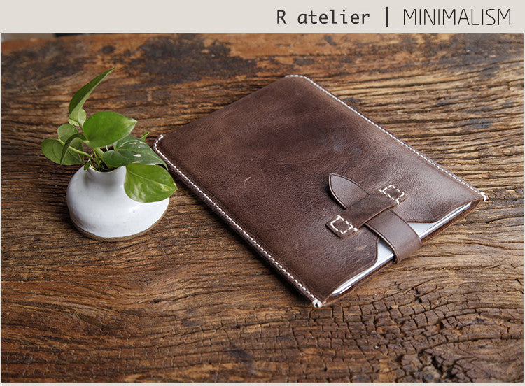 Handmade iPad Mini Leather Sleeve | Tablet Portfolio / Case / Sleeve