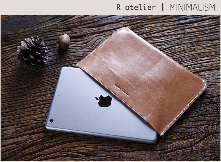 Handmade iPad Mini Leather Sleeve | Tablet Portfolio / Case / Sleeve