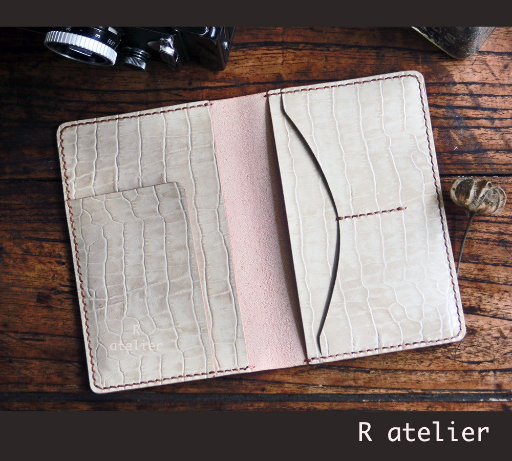 Handmade Premium Leather Passport Wallet | Passport Wallet | Travel Organizer Wallet
