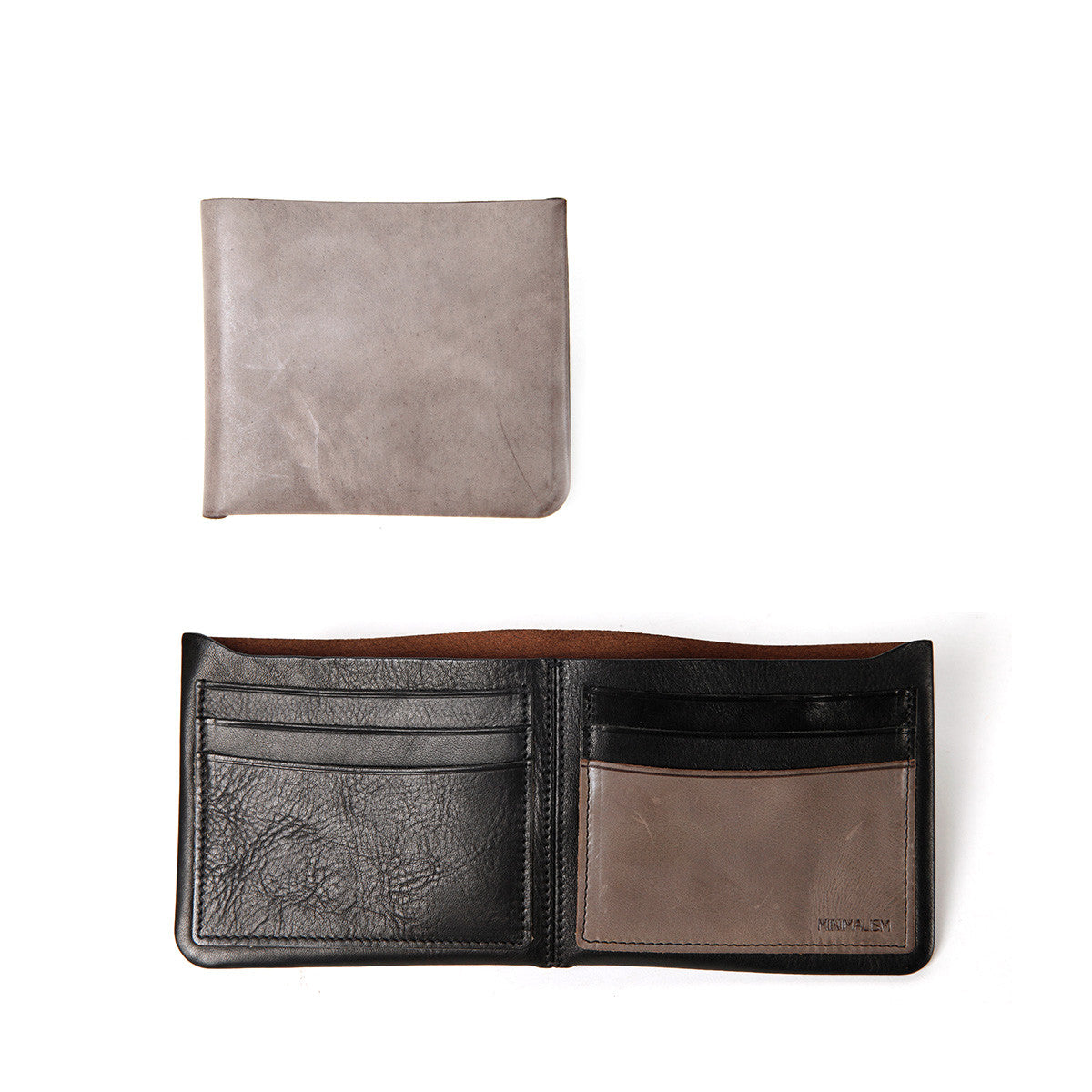 Minimalist Leather Bifold Wallet