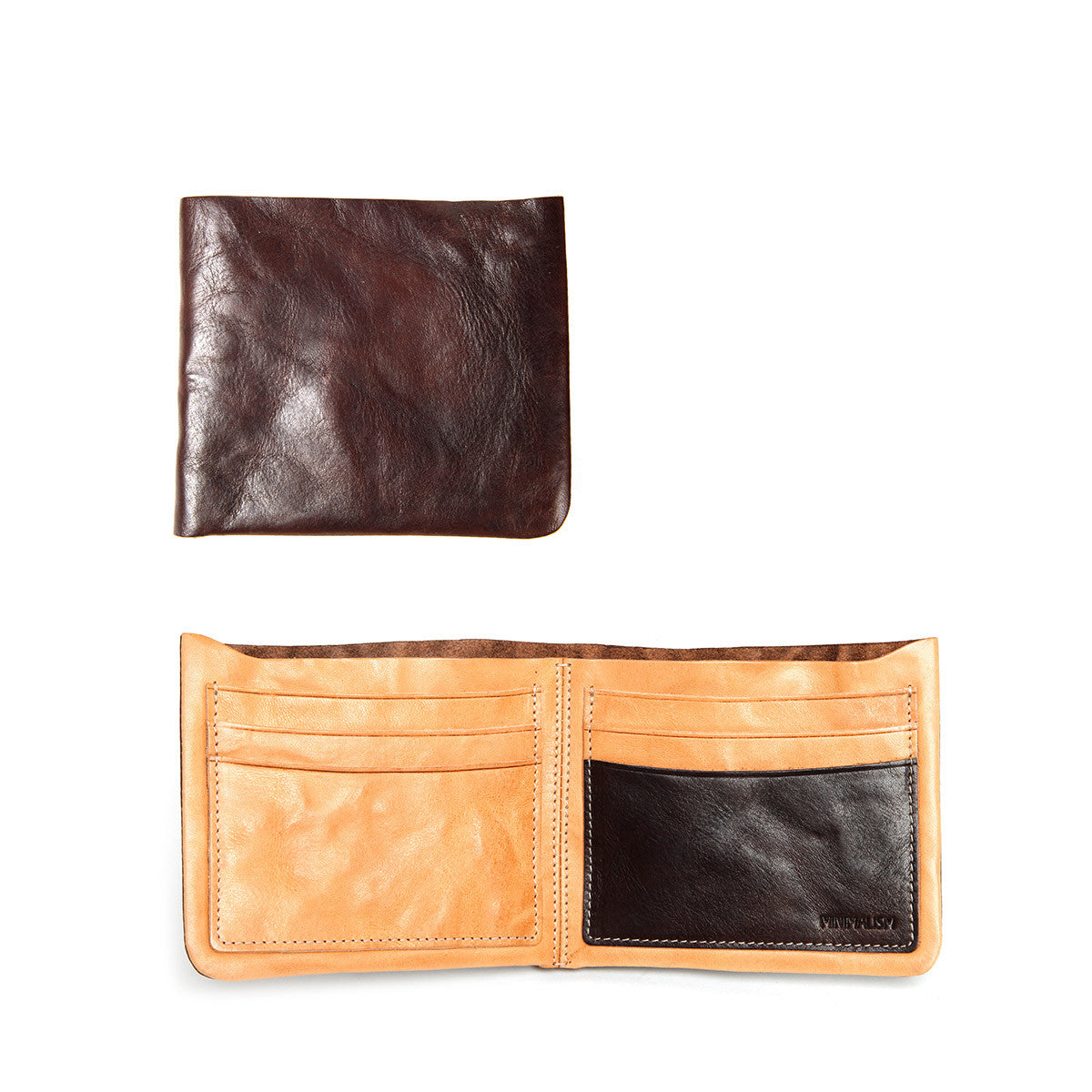 Minimalist Leather Bifold Wallet