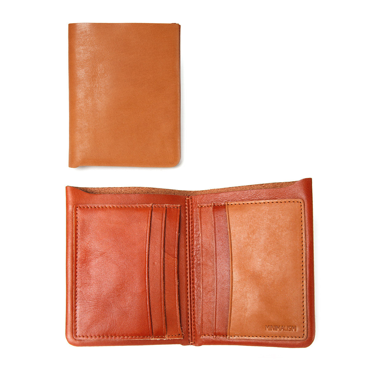 Minimalist Leather Bifold Wallet