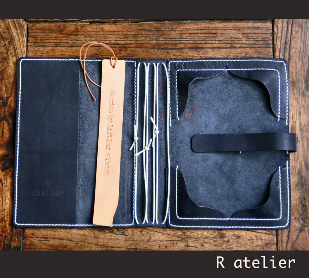 R.atelier Traveler's Notebook | A5 SIze iPad mini / Kindle Leather Journal Cover