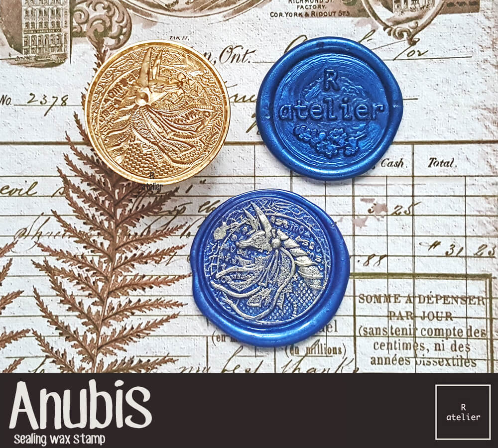 Anubis - wax sealing stamp