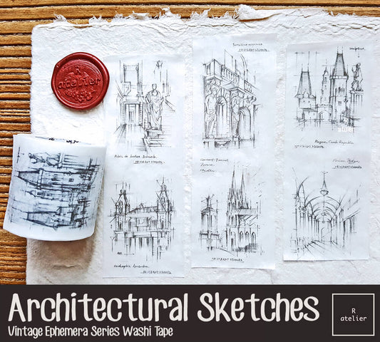 Architectural Sketches Washi