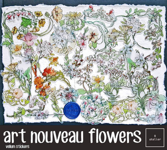 Art Nouveau Flowers