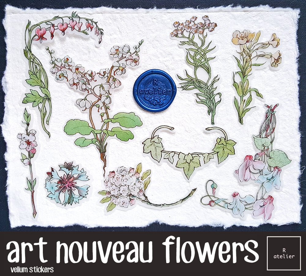 Art Nouveau Flowers