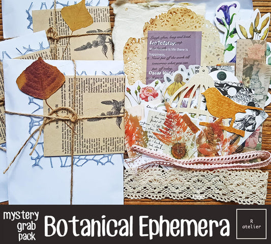 Botanical Ephemera Mystery Grab Pack