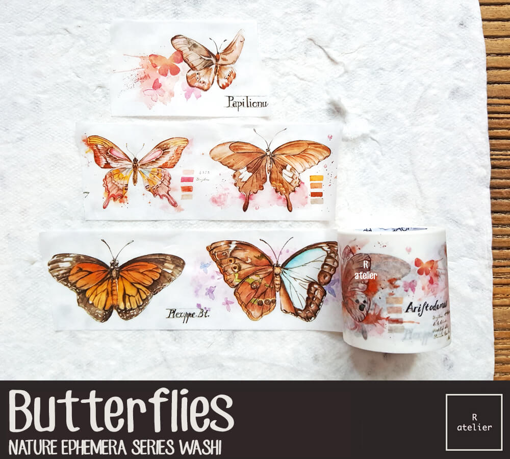 Butterflies Washi